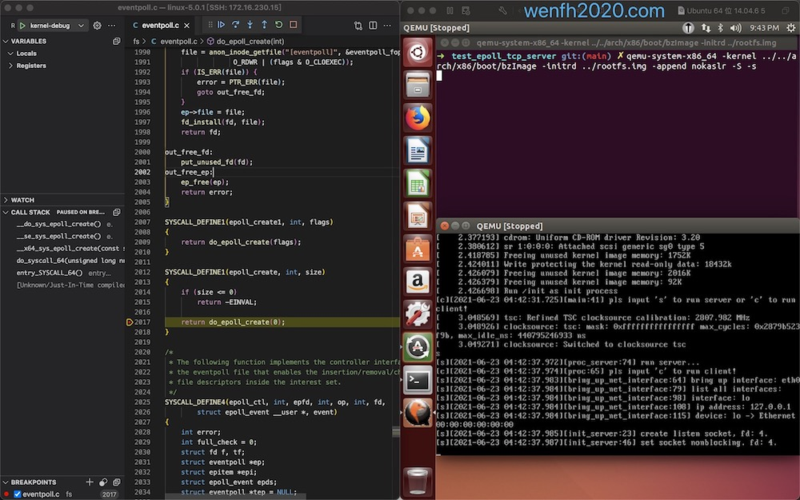 vscode远程调试linux内核