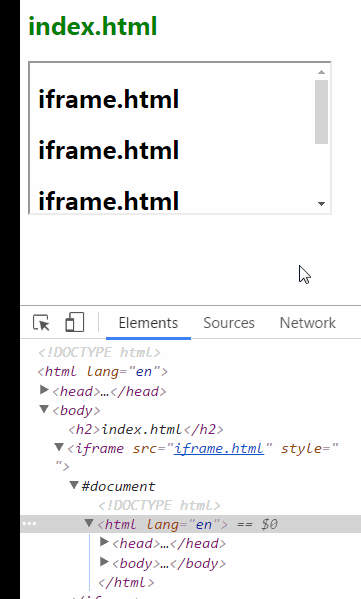 HTML 获取iframe的源代码