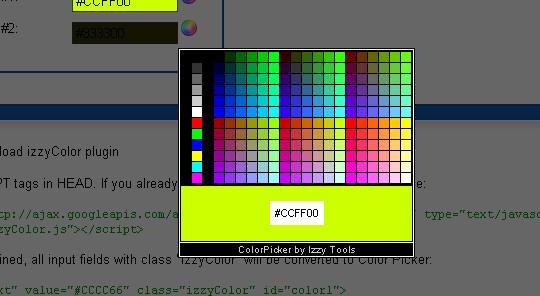 十大免费开源 JavaScript 颜色选择器