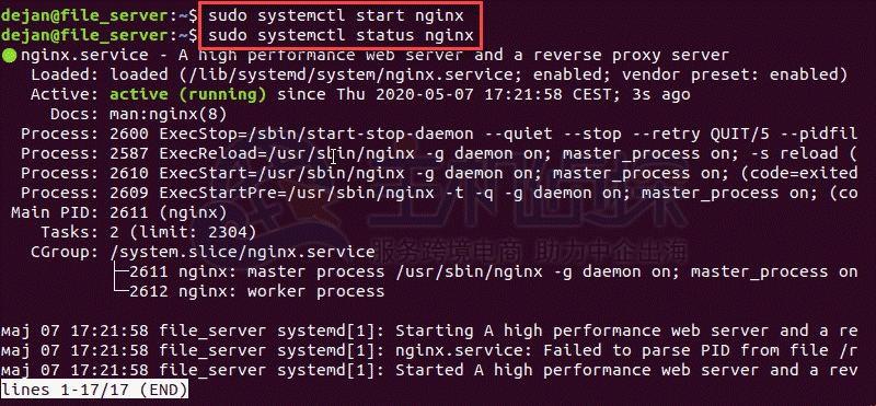 nginx如何停止服务，linux停止nginx命令（linux 停止nginx）