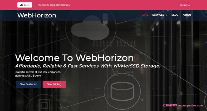 webhorizon：新加坡OpenVZ vps(webhorizon新加坡)（新加坡vps推荐）