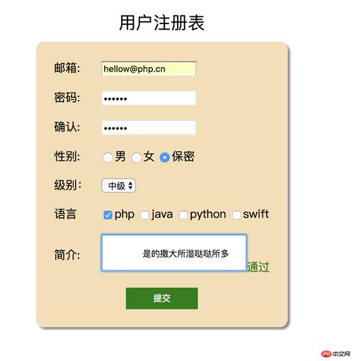 php查询表单_PHP