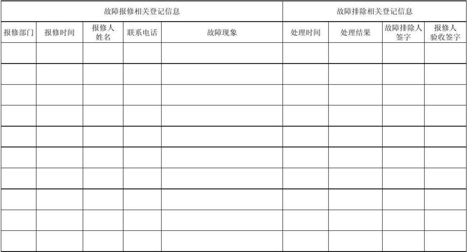 电子白板维护_表维护