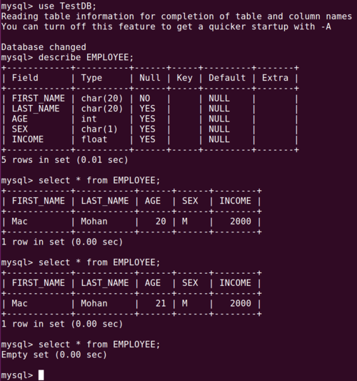 python测试mysql数据库连接_测试自建MySQL性能