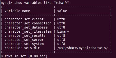 php连接mysql数据库编码设置_如何设置MySQL 8.0字符集的编码格式