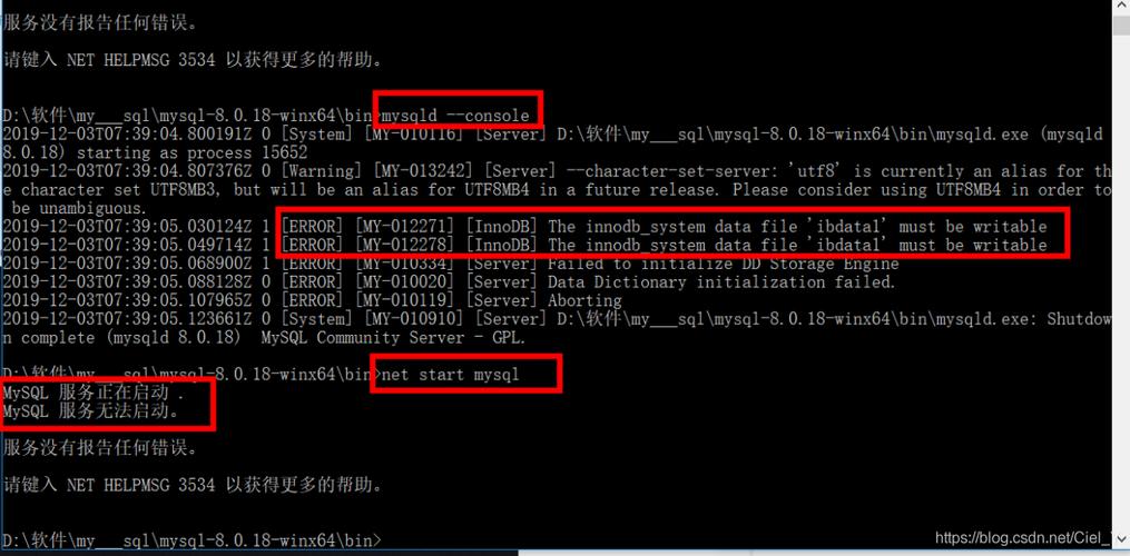 查看是否启动mysql数据库_MySQL数据库迁移后无法启动