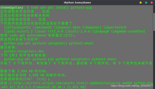 linux下pip的安装步骤及使用详解