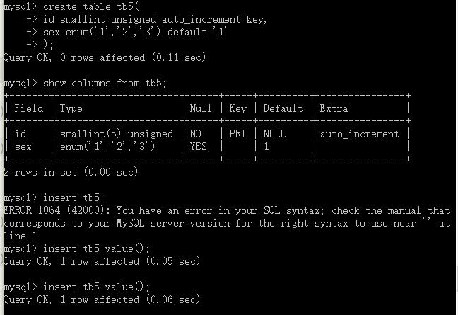 dos下mysql数据库_Mysql数据库