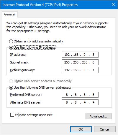 ipv4根服务器什么时候设置的