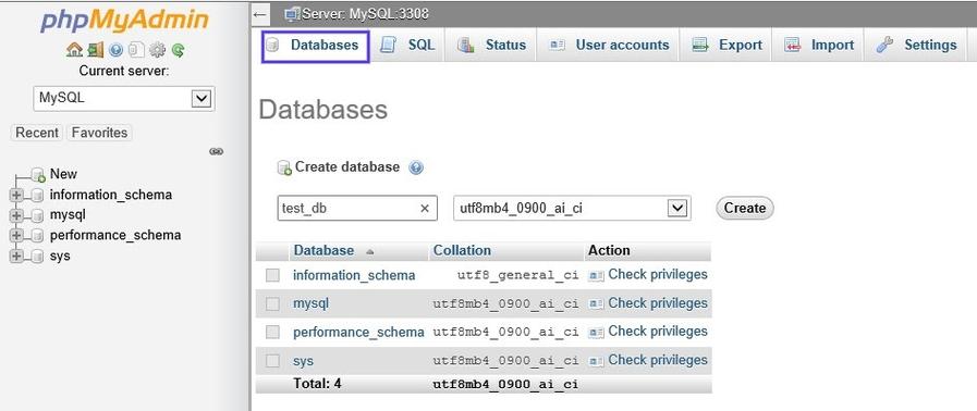 php中启动mysql数据库服务器_搭建网站