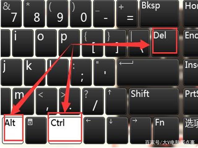 ctrl加哪个键删除