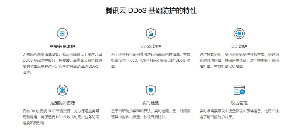 ddos基础防护_DDoS原生基础防护