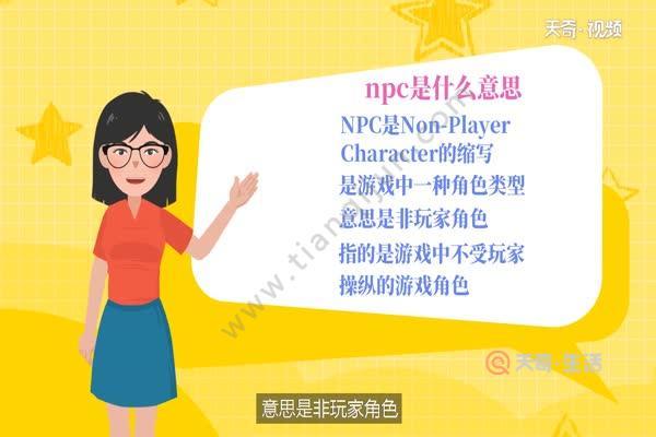 npc是什么意思