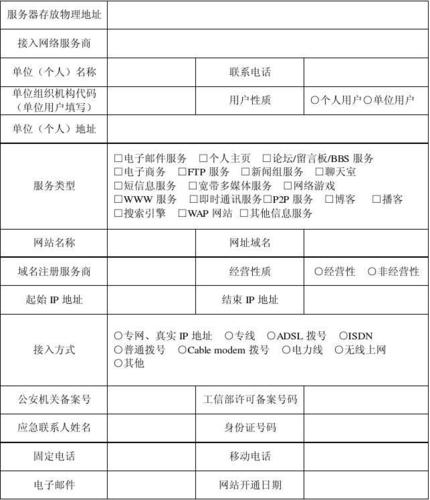 科技有限公司 网站制作_公安备案信息填写