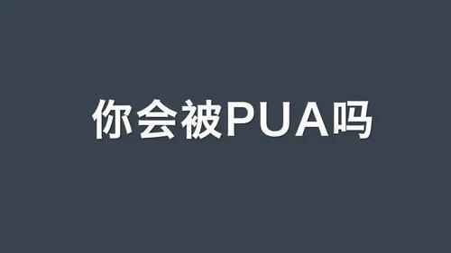 pua是什么意思网络用语