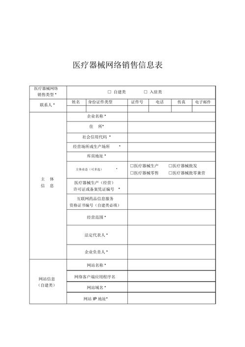 高端医疗器械网站源码_下载备案材料模板