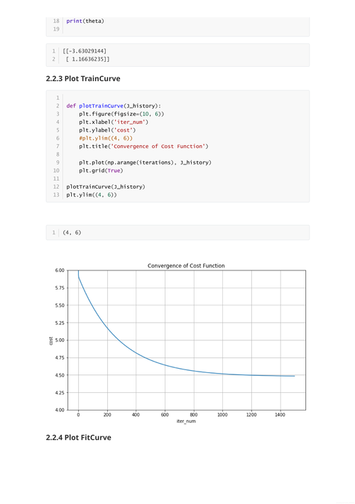 机器学习：python 实现一个linear regression