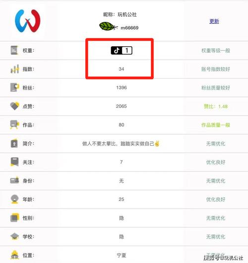 抖音权重分怎么查