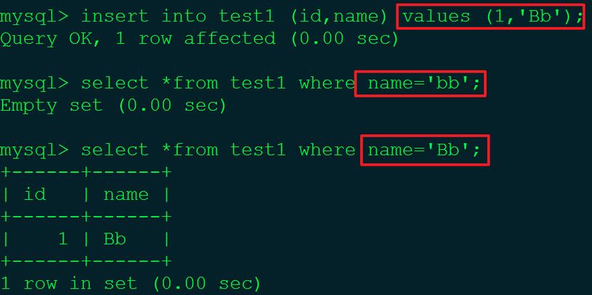 定义mysql数据库大小写_RDS for MySQL大小写参数敏感类问题