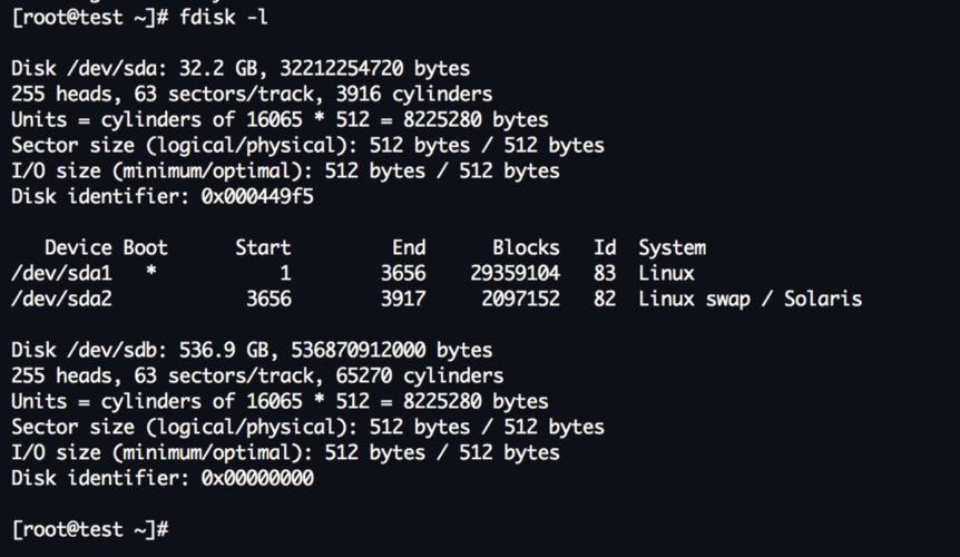 centos 虚拟机 扩容_Linux（CentOS）磁盘扩容后处理（fdisk）