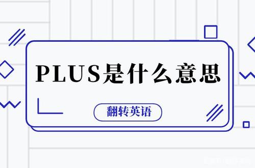 plus是什么意思