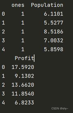 机器学习：python 实现一个linear regression