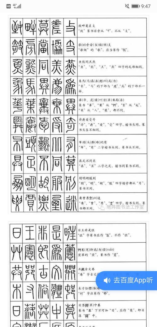 小篆字体识别_篆体字图片识别篆文字识别