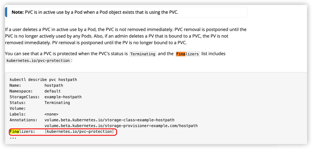 kubectl pvc 数据复制_无法使用kubectl命令删除PV或PVC