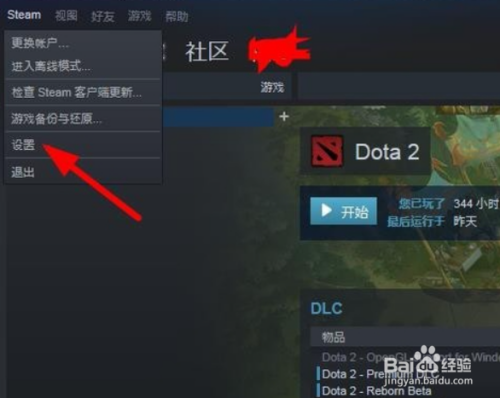 dota在什么地方调服务器