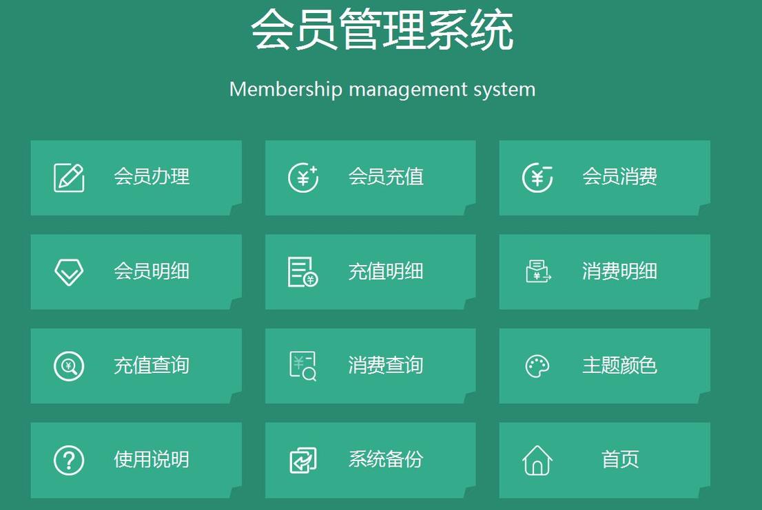 开源会员管理软件_会员