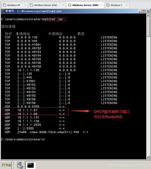 dhcp 网络端口号_全局DHCP