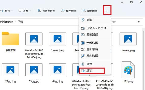 Win11文件夹中小图标空白的解决办法