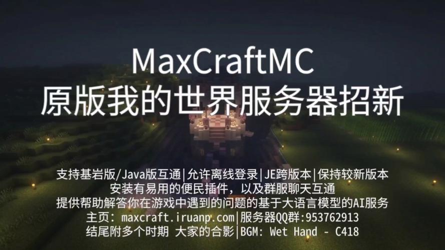 有什么宣传Mc服务器的软件