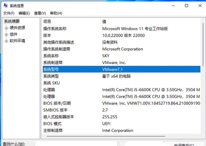 win11系统怎么查看电脑配置？