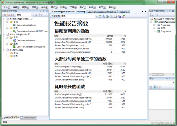 代码性能分析_性能分析