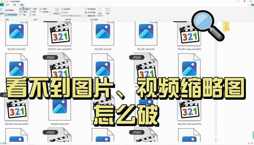 windows10看不了缩略图刷新后出现一下又消失了怎么办？