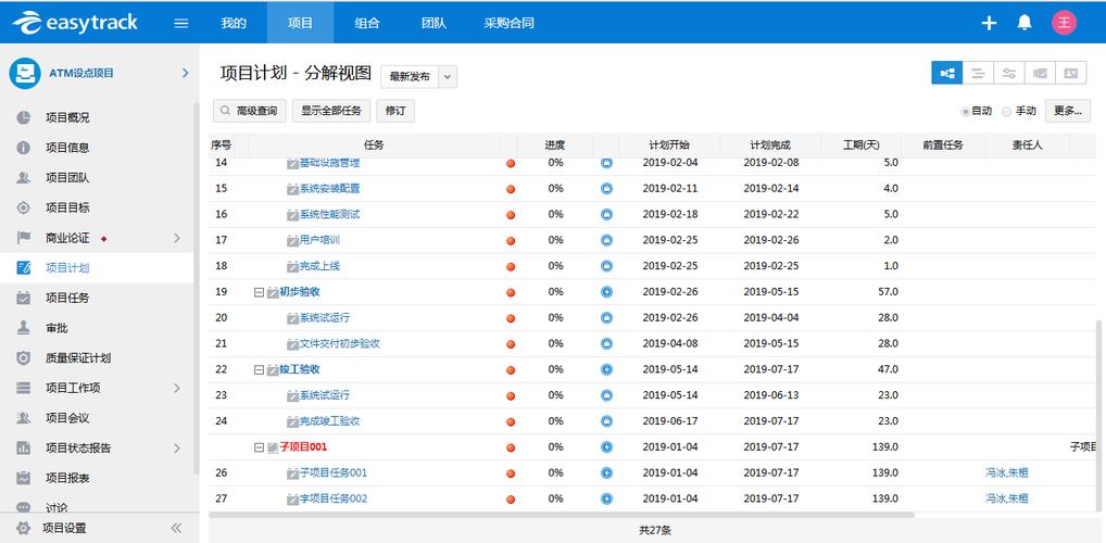 工程网络计划编辑软件_新建、编辑测试计划