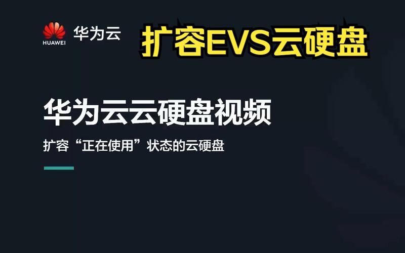 弹性云硬盘 evs_云硬盘 EVS