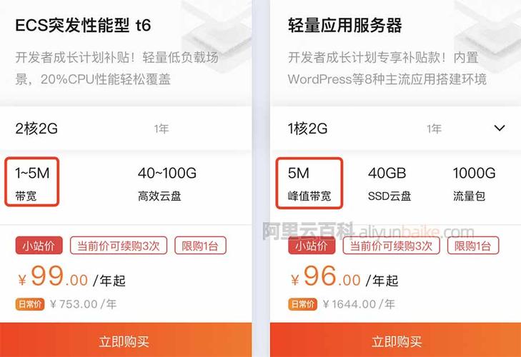 阿里云云服务器1m带宽