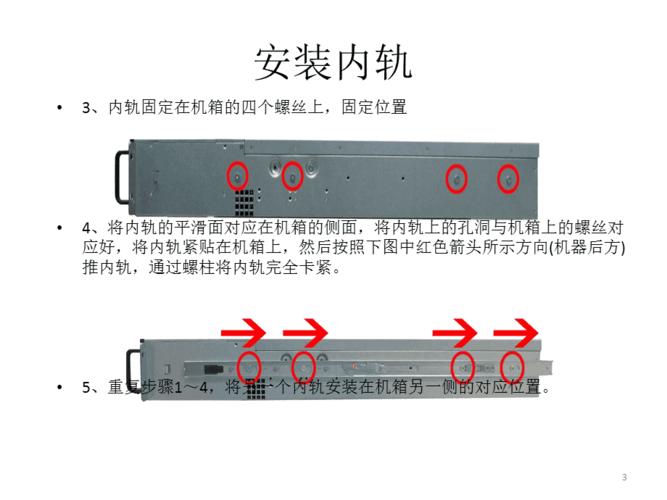 浪潮服务器导轨安装图解说明