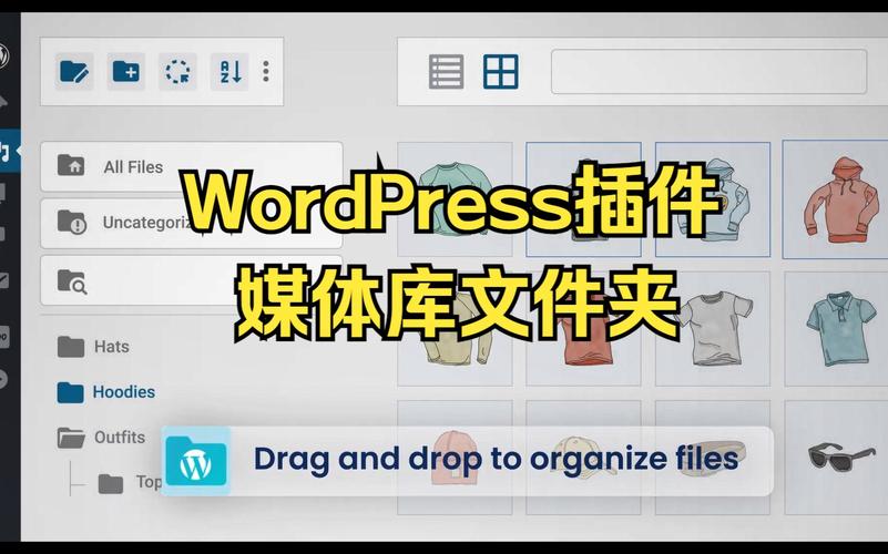 在WordPress媒体库中创建文件夹