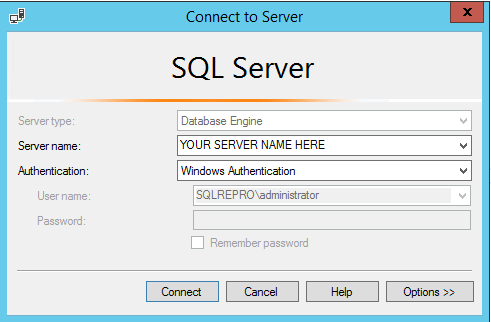 sql server服务器名称