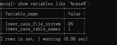 mysql数据库表大小写敏感_GaussDB(for MySQL)如何设置表名大小写敏感