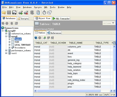 mysql数据库的链接工具_MySQL原生的DDL工具