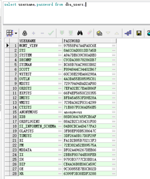 服务器查看mysql用户名和密码是什么