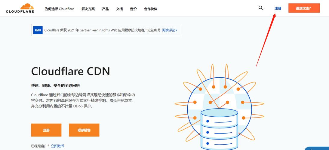 cloudflare免费cdn