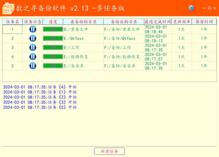 4096全自动增量文件备份工具 绿色版v1.0