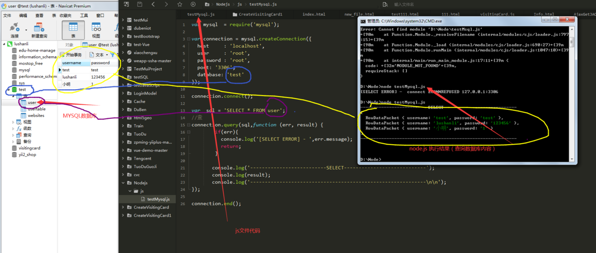 nodejs 批量mysql数据库_NodeJsMysql数据库