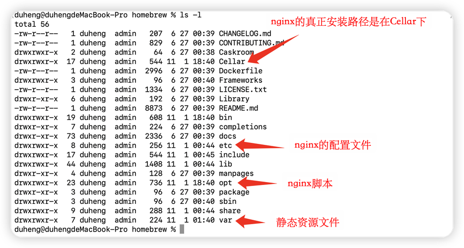 mac 下 安装nginx的方法小结