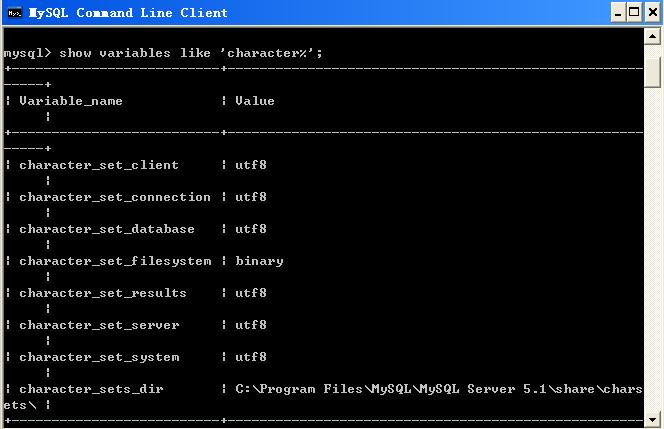 mysql 命令行 查看数据库_Mysql数据库